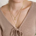 Cadena Espejo Cuadrada 65 cm en Oro Laminado de 18k | Qurimaki