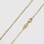 Cadena Espejo Mediana en Oro Laminado 18k | Qurimaki