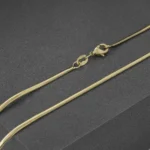 Cadena Serpiente 65 cm en Oro Laminado de 18k | Qurimaki