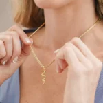 Cadena Continua 3 mm 45 cm en Oro Laminado de 18k | Qurimaki