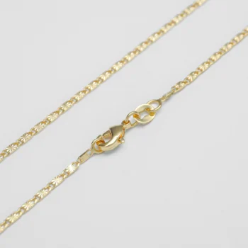 Cadena Destellos 2.5 mm 45 cm en Oro Laminado 18k | Qurimaki