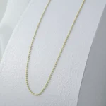 Cadena Militar 1.1 mm 65 cm en Oro Laminado de 18k | Qurimaki