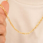 Cadena Candado 65 cm en Oro Laminado de 18k | Qurimaki
