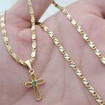 Cadena Destellos 2.5 mm 45 cm en Oro Laminado 18k | Qurimaki