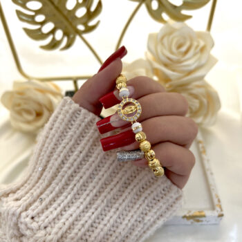 Pulsera Luxury LP005 – Inspiración Guadalupe: Brillo Celestial y Estilo Inigualable