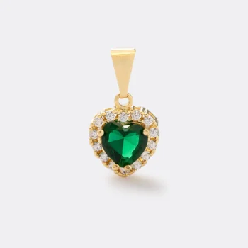 Dije Green Heart