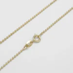 Cadena Militar 1.1 mm 45 cm en Oro Laminado de 18k | Qurimaki