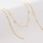 Cadena Gypsy 35 + 5 cm Extensor en Oro Laminado de 18k | Qurimaki