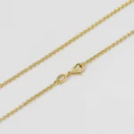 Cadena Aros 2 mm 65 cm en Oro Laminado de 18k | Qurimaki