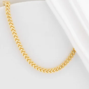 Cadena Franco 65 cm en Oro Laminado de 18k | Qurimaki