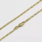 Cadena Destellos 2.5 mm 65 cm en Oro Laminado de 18k | Qurimaki