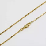 Cadena Veneciana 1.5 mm 65 cm en Oro Laminado de 18k | Qurimaki
