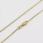 Cadena Serpiente Plana 1 mm 65 cm en Oro Laminado de 18k | Qurimaki