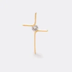 Dije Cruz Circonia Central 4cm