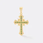 Dije Cruz Sagrada Circonias