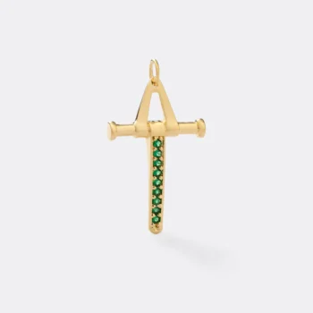 Dije Cruz Péndulo Con Circonias