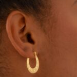 Arete Candonga Vintage en Oro Laminado de 18k | Qurimaki