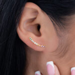 Arete Feelings en Oro Laminado de 18k | Qurimaki