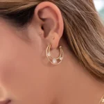 Arete Balín #2 en Oro Laminado de 18k | Qurimaki