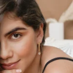 Arete Long Byzantine en Oro Laminado de 18k | Qurimaki