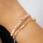 Pulsera Perla 16 cm + Extensor en Oro Laminado de 18k | Qurimaki