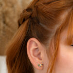 Arete Happiness en Oro Laminado de 18k | Qurimaki(2)