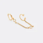 Arete Gypsy en Oro Laminado de 18k | Qurimaki