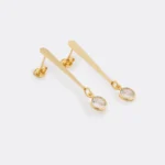Arete Long Byzantine en Oro Laminado de 18k | Qurimaki