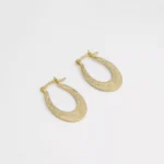 Arete Candonga Vintage en Oro Laminado de 18k | Qurimaki