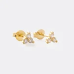 Arete Flower en Oro Laminado de 18k | Qurimaki