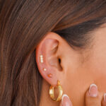 Arete Candonga 2.2 cm en Oro Laminado de 18k | Qurimaki
