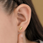 Arete Baby Feet en Oro Laminado de 18k | Qurimaki