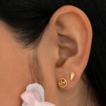 Arete Baby Feet en Oro Laminado de 18k | Qurimaki